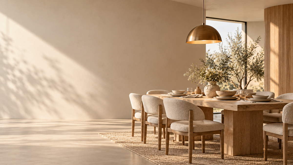 Set the mood at your dining table